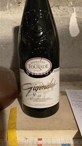 Rhônen laakso Gigondas Domaine La Tourade 2010