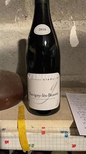 Burgundi Savigny-lès-Beaune Giboulot 2018