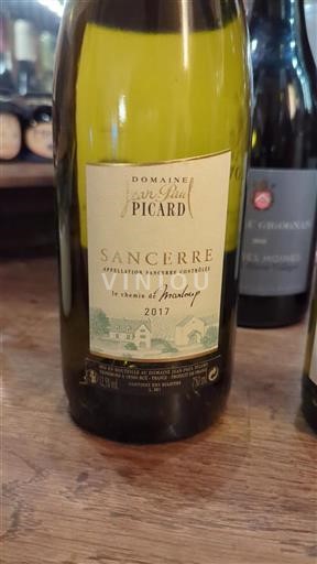 Vallée de la Loire Sancerre Domaine Jeanpaul Picard Le Chemin de Marloup 2017