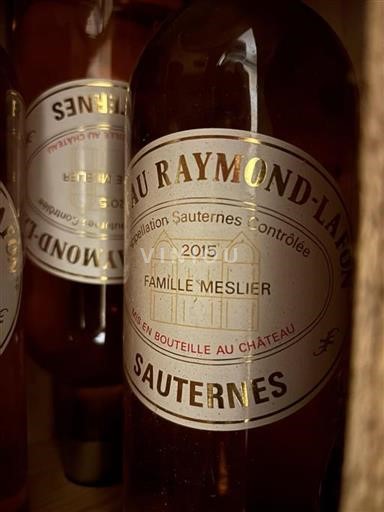 Bordeaux Sauternes Château Raymondlafon 2015