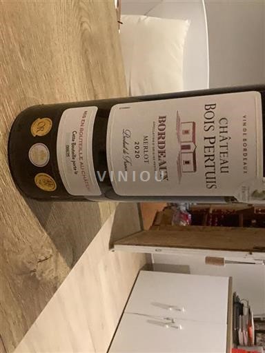 Vin Rouge sec Château Bois Pertuis 2020 France Bordeaux AOC
