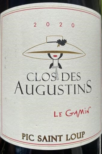 Languedoc Pic-Saint-Loup Clos Des Augustins Le Gamin 2020