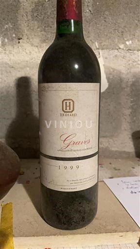 Bordeaux Graves Hédiard 1999