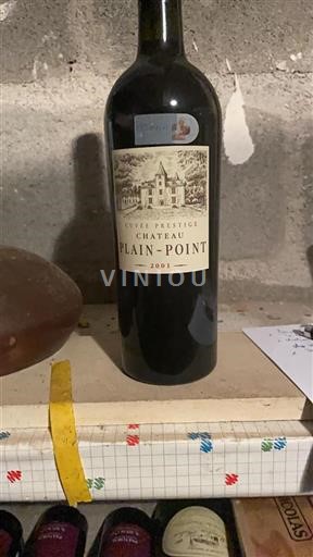 Bordeaux Niet gespecificeerd Château Plainpoint Prestige 2001