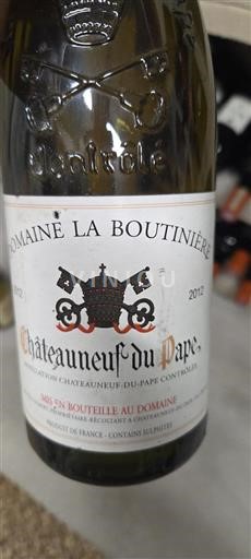Rhône Valley Châteauneuf-du-Pape La Boutinière 2012