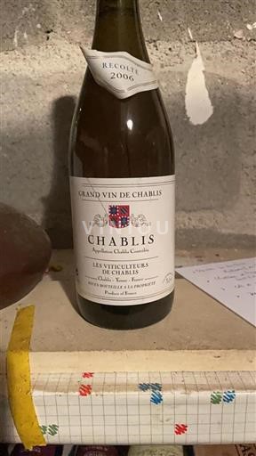 Bourgogne Chablis Les Viticulteurs De Chablis 2006