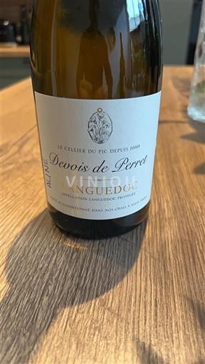 Vin Blanc sec Aline Devois De Perret 2023 France Languedoc