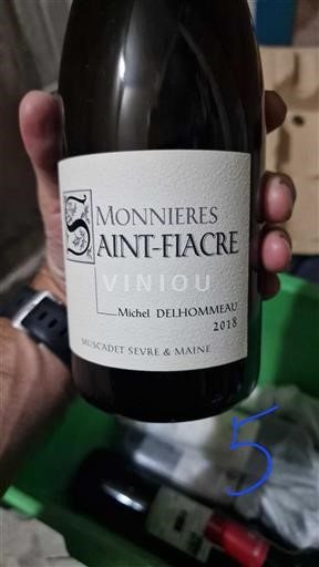Dolina Loare Muscadet-sèvre-et-maine Michel Delhommeau Monnières Saint-Fiacre 2018