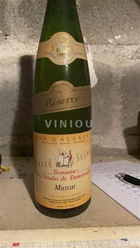 Alsace Domaine Moulin De Dusenbach Réserve 1997