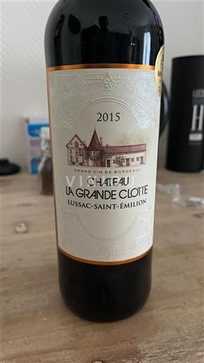 Bordeaux Lussac-saint-émilion Château La Grande Clotte 2015
