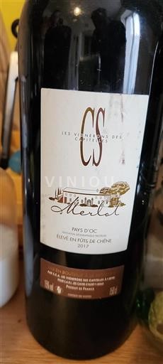Languedoc-Roussillon Pays d'Oc Les Vignerons Des Capitelles Merlot 2017