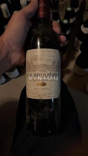 Bordéus Haut-Médoc Château Beychevelle Les Brulières 2004