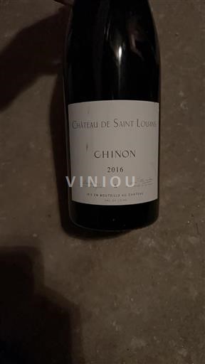 Loire Valley Chinon Château Saint Louans 2016
