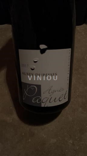 Borgoña Auxey-duresses Grand Cru Agnes Paquet 2017