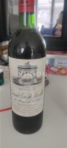 Bordeaux Saint-Julien Château Léoville Las Cases Grand Vin de Léoville du Marquis de Las Cases 1984