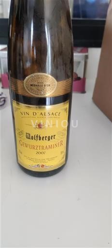 Alsace Wolfberger Gewurztraminer 2007