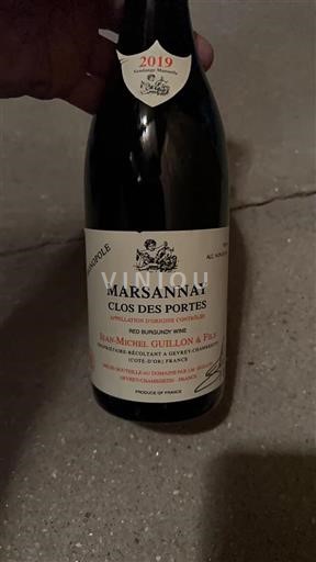 Bourgogne Marsannay Jeanmichel Guillon & Fils Clos des Portes 2019