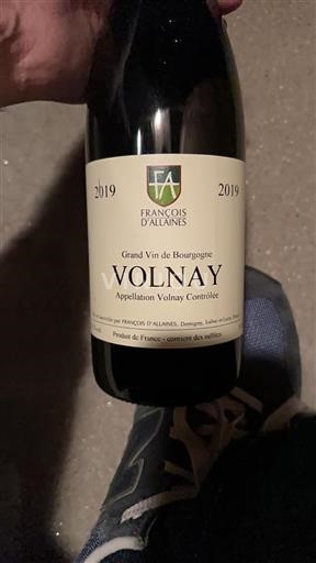Bourgogne Volnay François Allaines 2019