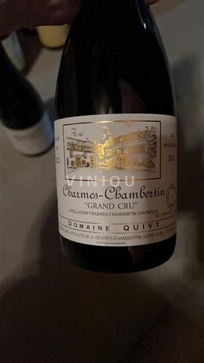 Burgundy Charmes-Chambertin Grand Cru Domaine Quivy 2022