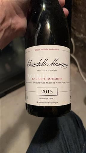 Borgogna Chambolle-Musigny Grand Cru Laurent Roumier 2015