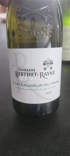 Rhône-dalen Châteauneuf-du-Pape Domaine Berthet Rayne 2020