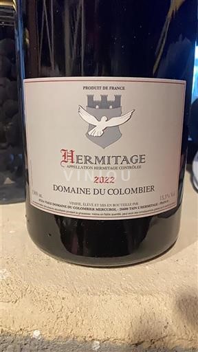 Rhône Valley Hermitage Domaine Colombier 2022