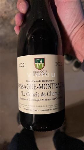 Burgundy Chassagne-Montrachet François Allaines Le Concis de Champs 2022
