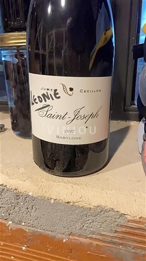 Rhônevallei Saint-Joseph Domaine Julien Cécillon Léonie 2017