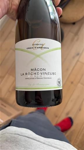 Bourgogne Mâcon och Mâcon-Villages Domaine Croix Arbussin 2023