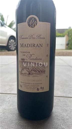 Zuidwest-Frankrijk Madiran Domaine Dou Bernès Terroir de Rendaou 2014