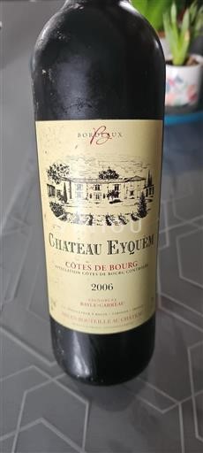 Bordeaux Côtes-de-bourg Château Eyquem 2006
