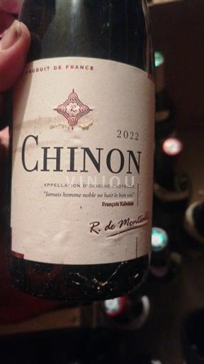 Loirevallei Chinon R. De Montgolfier 2022