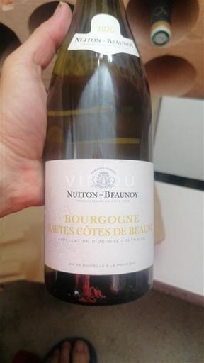 Bourgogne Hautes Côtes de Beaune Nuitonbeaunoy 2020