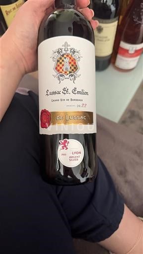 Bordeaux Lussac-Saint-Émilion Lussac 2022