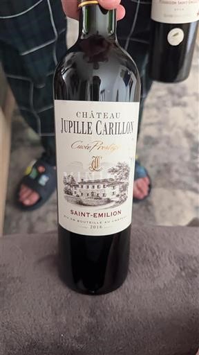 Bordeaux Saint-Émilion Château Jupille Carillon Prestige 2016