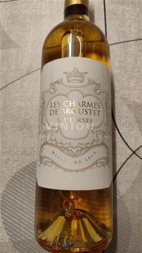 Bordeaux Sauternes Les Charmes De Broustet 2015