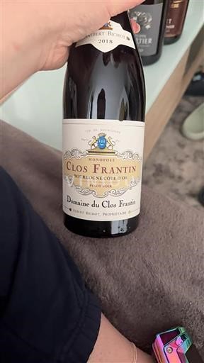 Bourgogne Bourgogne Côte d'Or Domaine Clos Frantin Clos Frantin 2018