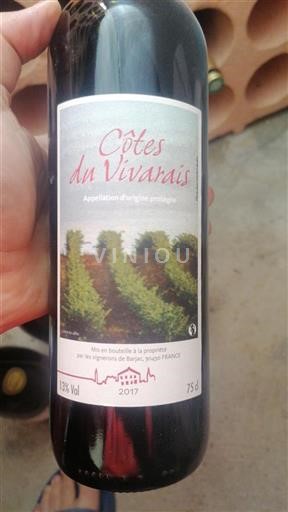 Vallée du Rhône Côtes-du-vivarais Vignerons De Barjac 2017
