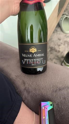 Bourgogne Crémant de Bourgogne Veuve Ambal Blanc de Noirs Icke årgångsbetecknad