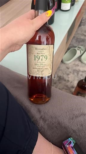 Roussillon Rivesaltes Marc Parcé Ambré 1979