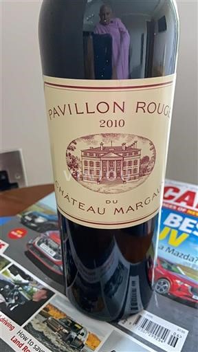 Bordeaux Margaux Château Margaux Pavillon Rouge 2010