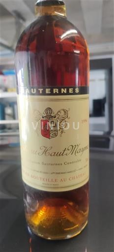 Bordeaux Sauternes Château Haut Mayne 1996