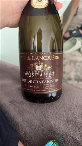 Vallée de la Loire Muscadet Vignoble Drouard Fût de Chataignier 2017