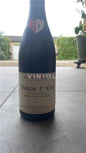 Bourgogne Volnay Premier Cru Montheliedouhairetporcheret En Champans 2020