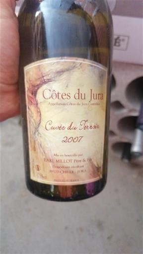 Jura Côtes-du-jura Earl Millot Père & Fils du Terroir 2007