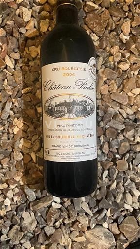 Bordeaux Haut-Médoc Cru Bourgeois Château Balac 2004