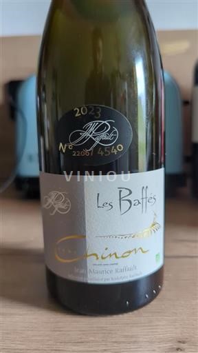 Vallée de la Loire Chinon Jeanmaurice Raffault Les Baffés 2023