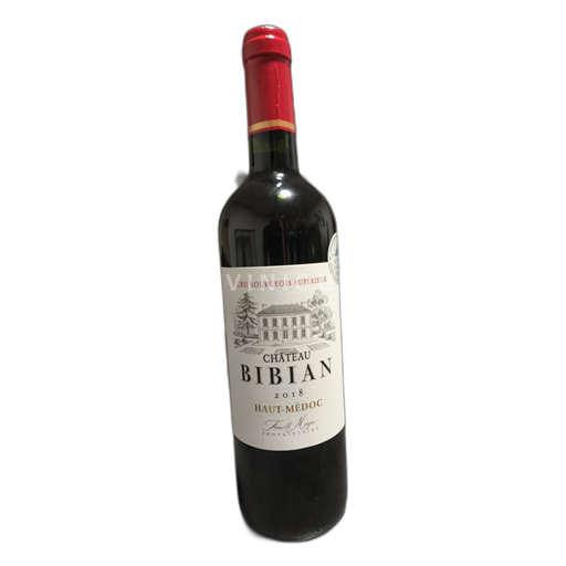 Burdeos Haut-Médoc Chateau Bibian 2018