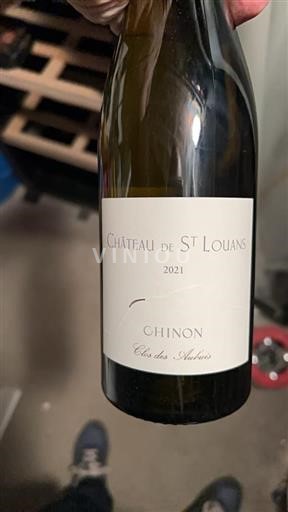 Loirevallei Chinon Château St Louans Clos des Aubuis 2021