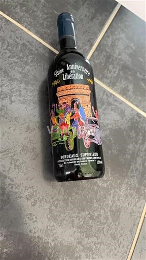 Beaujolais Beaujolais Nouveau Louis De Valensac 50ème Anniversaire de la Libération Non-Vintage